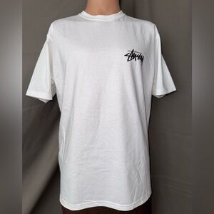 Stussy White Toucan T Shirt Size Medium